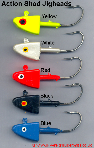 Action Shad Jigheads