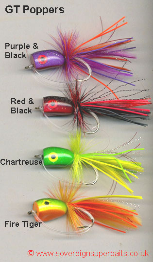 Ultimate GT Saltwater Flies 3 colors - Fly Fishing Gear & Fly