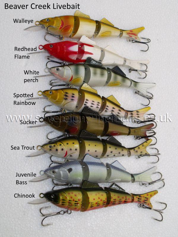 Beaver Creek Livebait - lipped swimbait Beaver Creek Livebait - lipped swimbait