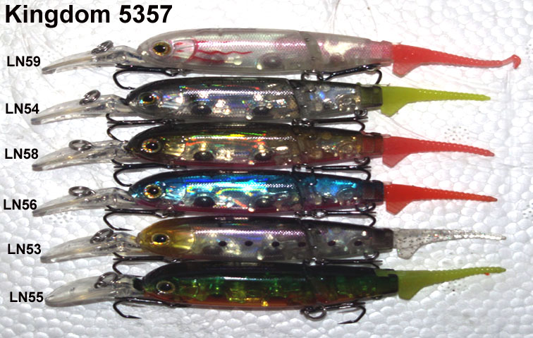 Kingdom Livertail Minnow bass lure Kingdom Livertail Minnow bass lure