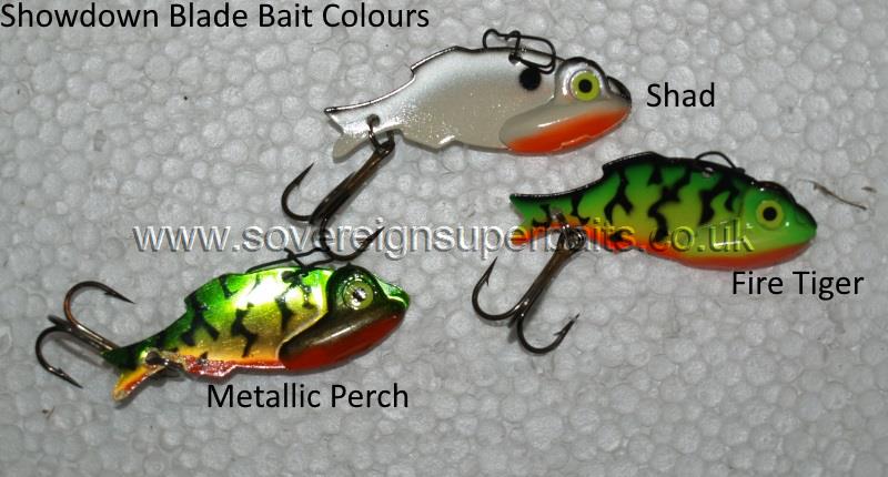 Showdown Blade bait colours
