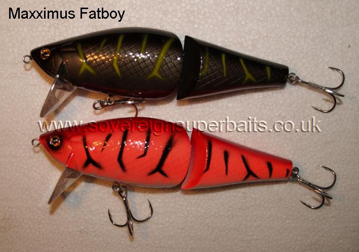 Maxximus Fatboy lure colours