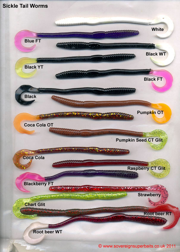 Fishing Worms - Sovereign Superbaits