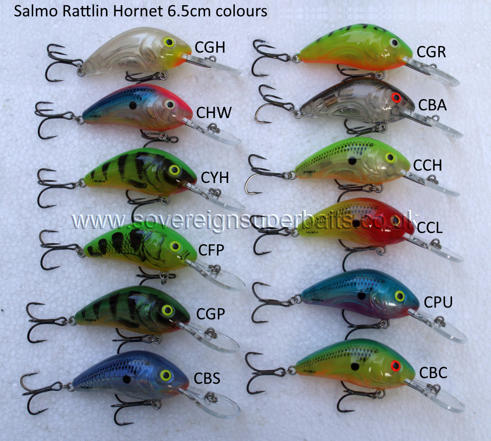 Salmo Rattlin Hornet 6,5cm colours