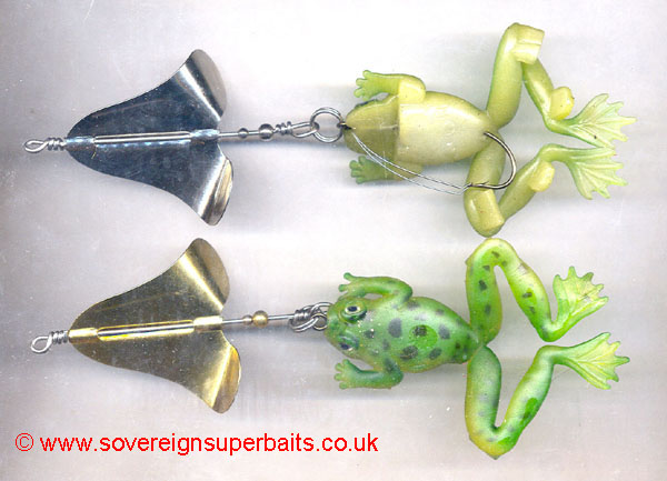 Sovereign buzzin' frog - weedless fishing bait